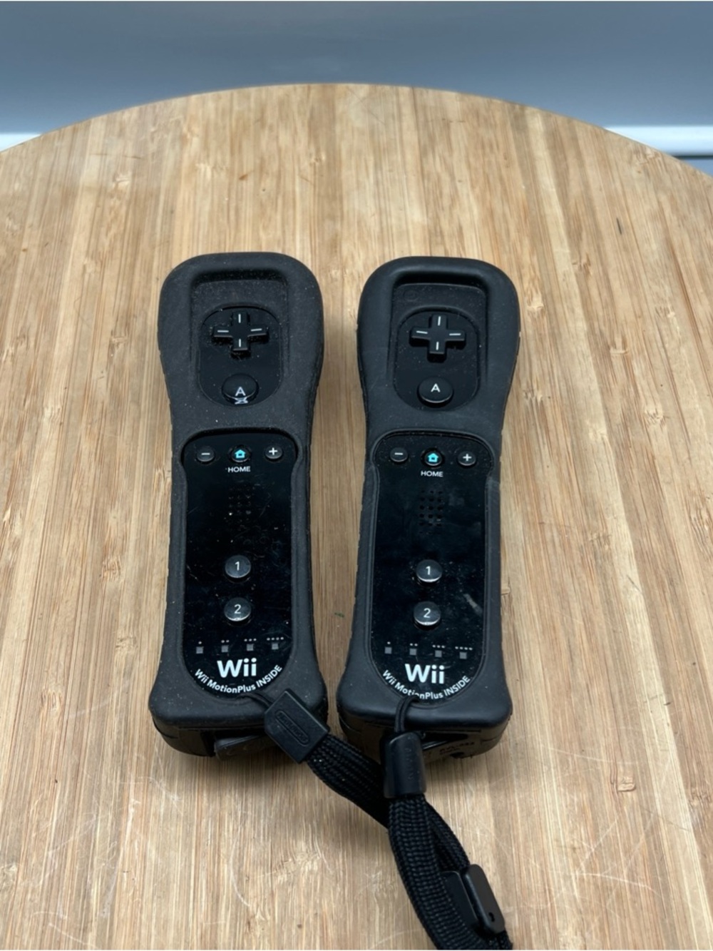 Official Nintendo Wiimote Motion Plus Controller Black RVL-036 Wii Remote OEM